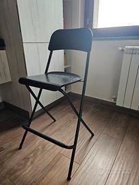 Sgabelli Ikea 74 cm Neri