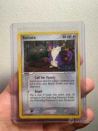 Rattata stamped TRR72 team rocket return pokemon