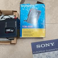 Sony TCM-353V Cassette Recorder - Vintage completo