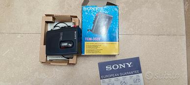Sony TCM-353V Cassette Recorder - Vintage completo