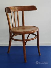 Sedia vintage in legno curvato – stile Thonet