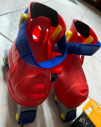 Pattini bambini con kit protezioni