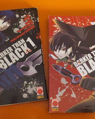 DARKER THAN BLACK serie completa 2 volumi