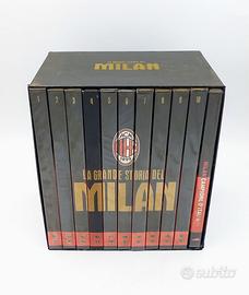 Box cofanetto 11 DVD "La grande storia del Milan"