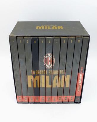Box cofanetto 11 DVD "La grande storia del Milan"