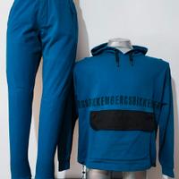 Tuta Bikkembergs 16 anni felpa cappuccio pantalone