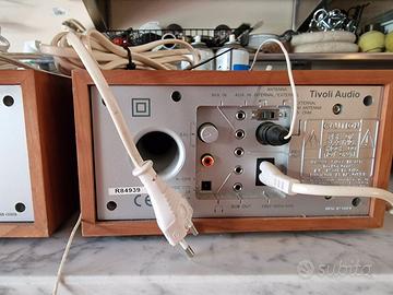 radio Tivoli model two noce perfetta sub woofer