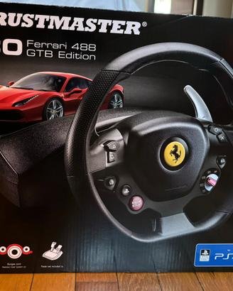 Volante Thrustmaster Ferrari PS4 con pedali