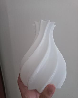 vaso fiori bianco luminoso 💐 