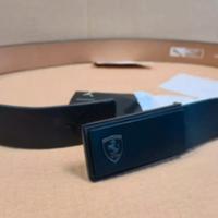 SF LS Leather Style beltFerrariblack taglia M