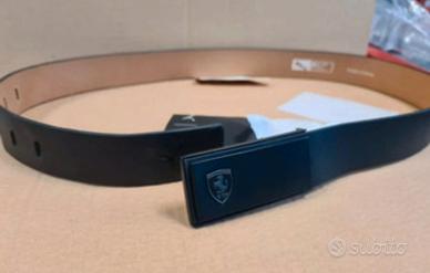 SF LS Leather Style beltFerrariblack taglia M