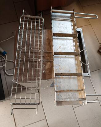 Macchina elettrica per arrosticini funzionante e p