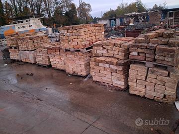 materiali di recupero e  arredo giardino 