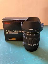 Sigma 17-50mm f/2.8 EX DC OS HSM Canon