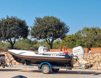 Zar 47 + 70hp Johnson Suzuki + Carrello