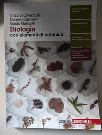 libro scolastico di biologia botanica 