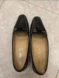 Scarpe Geox di pelle con tacco n. 38