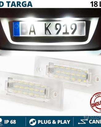 Placche Luci Targa LED per PORSCHE Boxster 911 968