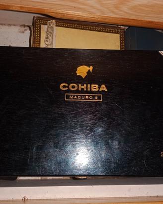 Scatola in legno cohiba Maduro 5