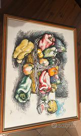 Renato Guttuso litografia