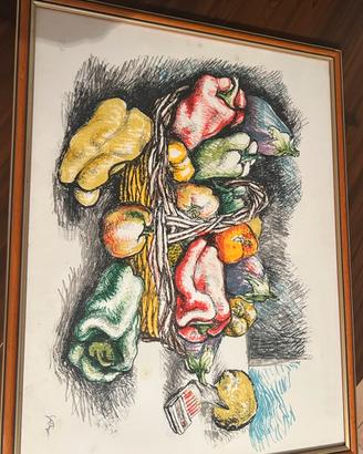 Renato Guttuso litografia