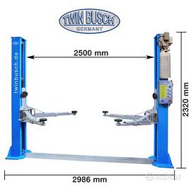 Ponte 2 colonne modello garage