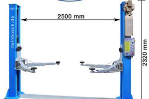 Ponte 2 colonne modello garage