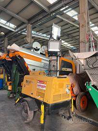 Torre faro più generatore gruppo elettrogeno 10 kw