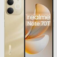 Realme note 70t gold