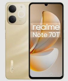 Realme note 70t gold
