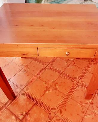 Scrivania legno massello 