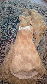 ABITO SPOSA/Gran GALA  ROSY GARBO NUOVO