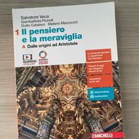 Libro”Il pensiero è la meraviglia”, Zanichelli