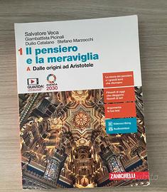 Libro”Il pensiero è la meraviglia”, Zanichelli