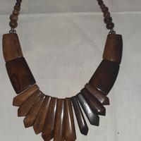 Collana in osso da cerimonia berbera Mauritania 