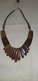 Collana in osso da cerimonia berbera Mauritania 
