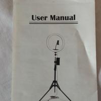 ring light con tripiede