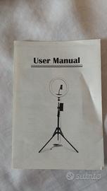 ring light con tripiede