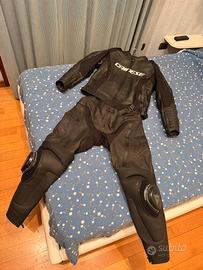 Tuta moto Dainese da donna - 2 pezzi