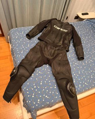 Tuta moto Dainese da donna - 2 pezzi