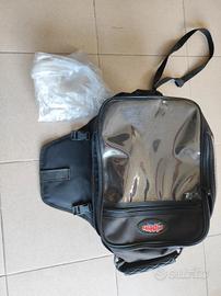 borsa da moto convertibile in zaino 