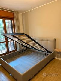 Letto Matrimoniale Contenitore Ecopelle