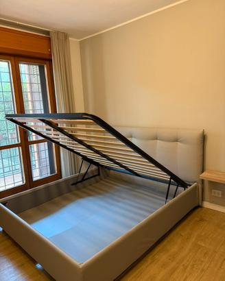 Letto Matrimoniale Contenitore Ecopelle