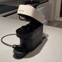 Macchinetta Nespresso Vertuo pop bianca