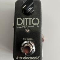 Pedalino ditto looper tc electronic