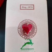 carte del 1970 con bollo italiano