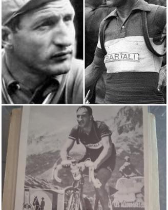 Rarissima cartolina Gino Bartali ann' 50.