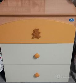 Cassettiera fasciatoio Pali