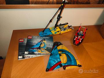 Lego Technic 42089 e 42074