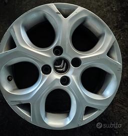 4 cerchi in lega Citroen C3 R16